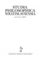 Studia Philosophica Wratislaviensia vol. VI, fasc. 3 (2011)